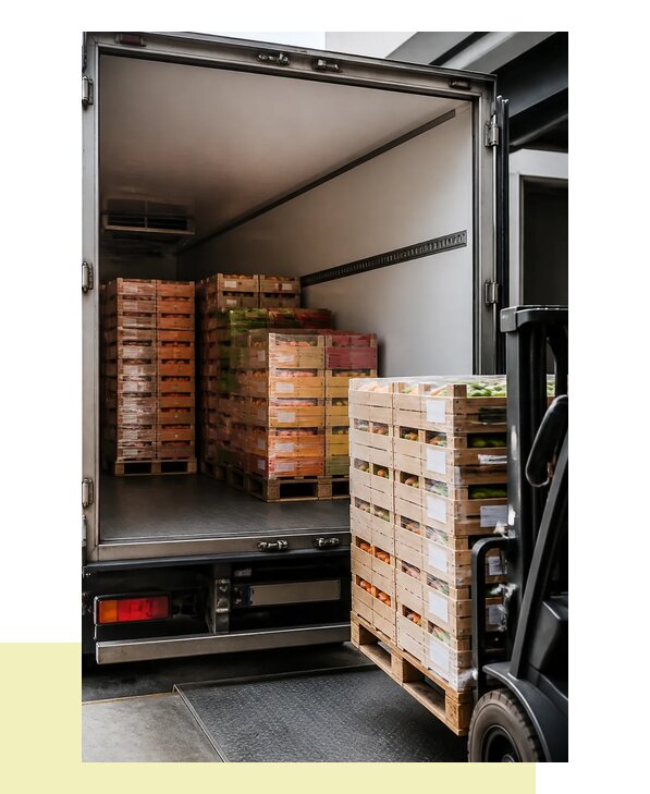 Перевозка сельхозпродукции на паллетах с доставкой в Лиски