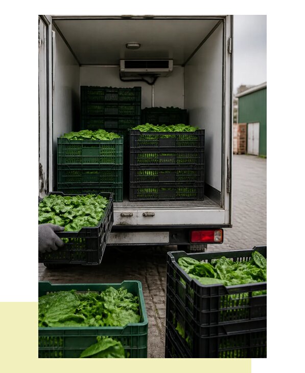 Перевозка шпината в Лиски с сохранением свежести продукции