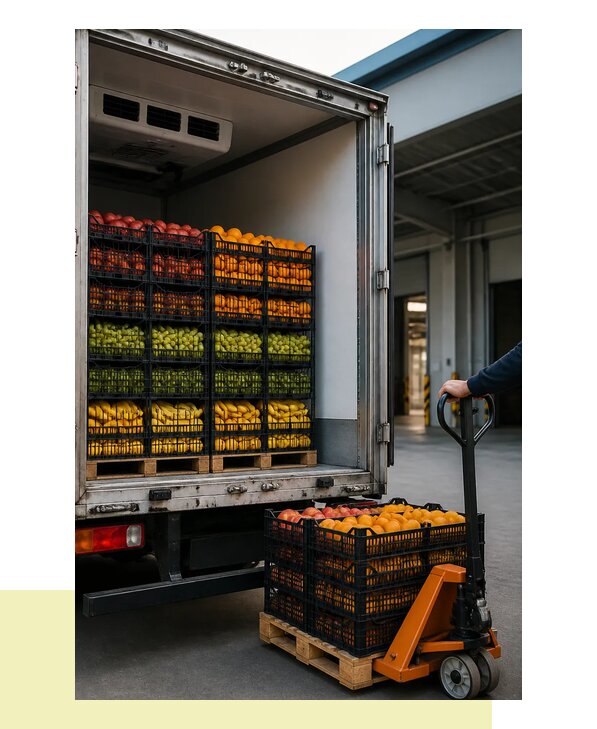 Перевозка фруктов в Лиски с соблюдением температурного режима